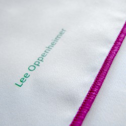 Lee Oppenheimer Cotton White Handkerchief No. 1